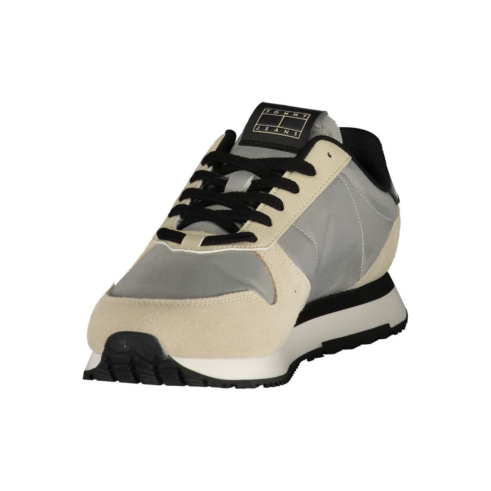 Tommy Hilfiger Gray Polyester Sneaker