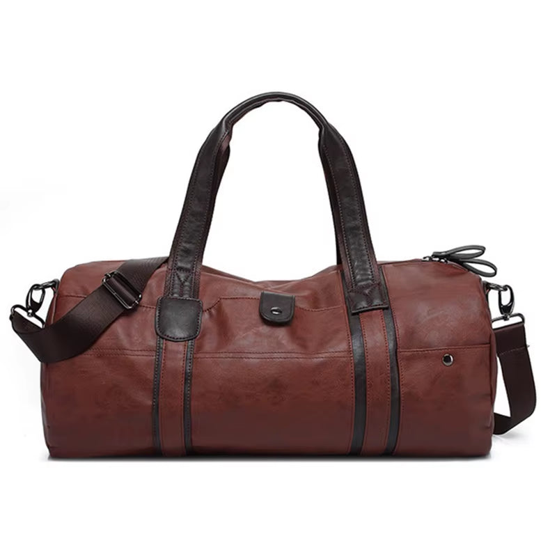 PU Leather Shoulder Bag Fitness Sport Bag Men for Gym Gymsack Travel Handbag Sportsbag Golf Mochila Gym Tas Training Bag Women