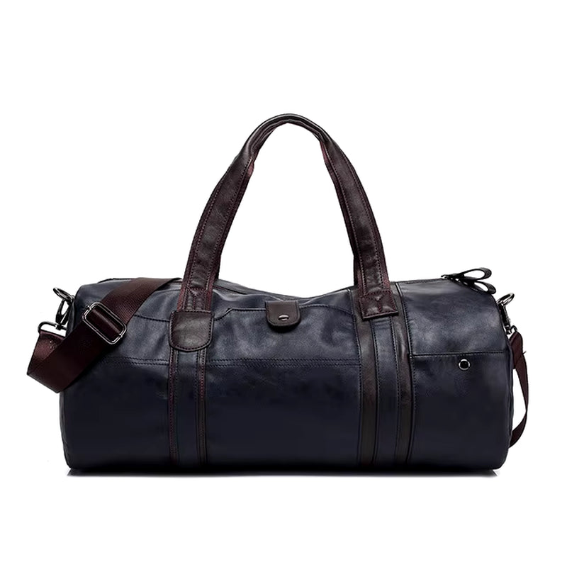 PU Leather Shoulder Bag Fitness Sport Bag Men for Gym Gymsack Travel Handbag Sportsbag Golf Mochila Gym Tas Training Bag Women