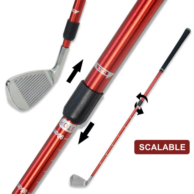 Golf Putter Clubs Golf Clubs Telescoping Adjustable Kids Adults Golf Putter Training for Home Golf Course Playground and School