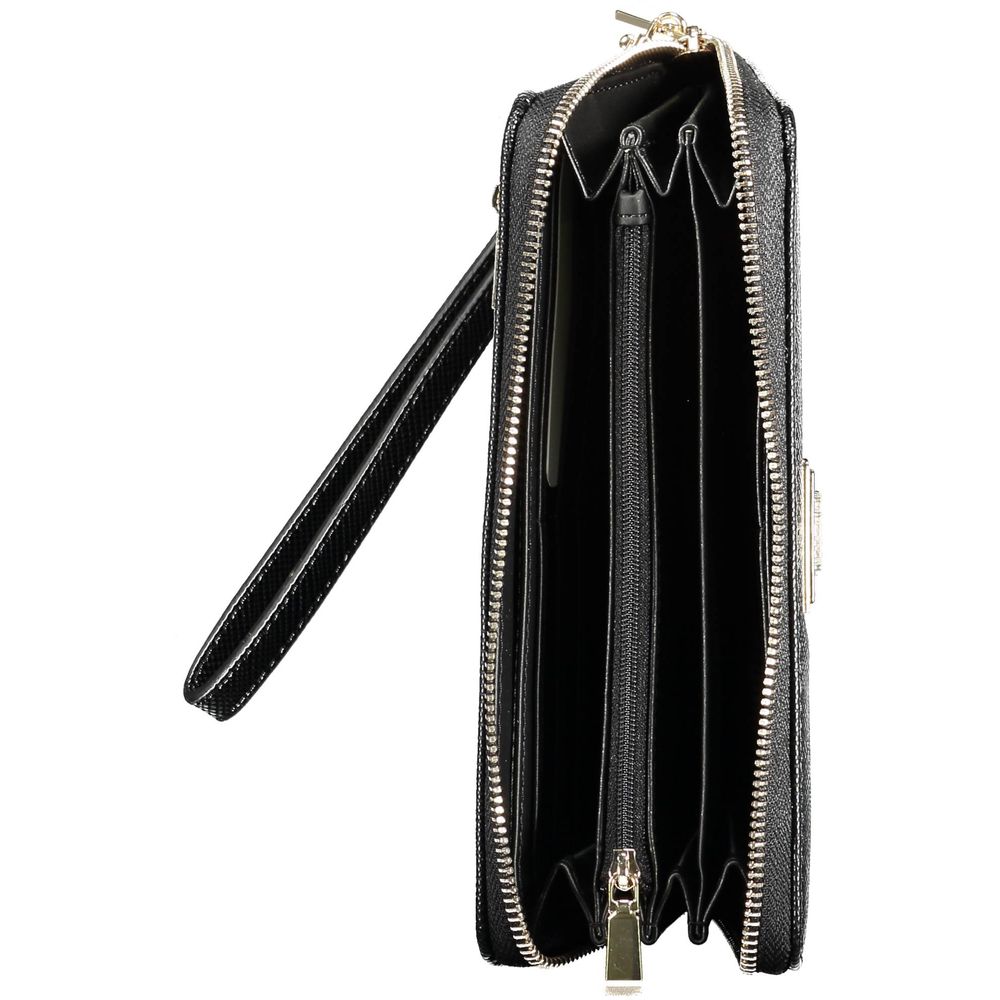 Guess Jeans Black Polyethylene Women Wallet
