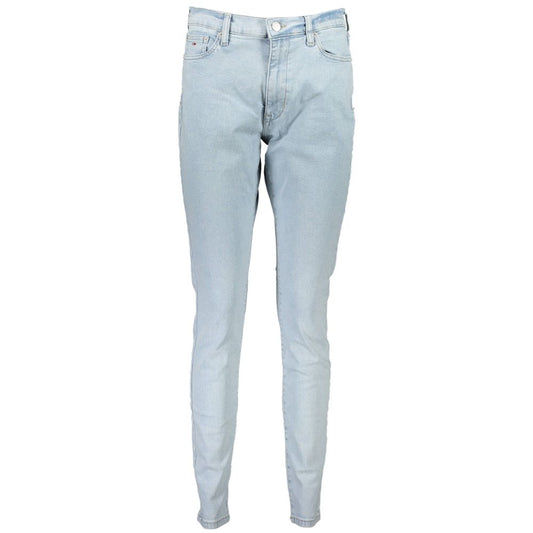 Tommy Hilfiger Blue Cotton Women Jeans