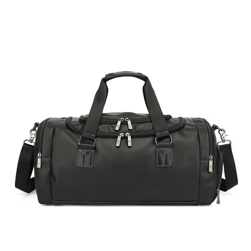 PU Leather Shoulder Bag Fitness Sport Bag Men for Gym Gymsack Travel Handbag Sportsbag Golf Mochila Gym Tas Training Bag Women